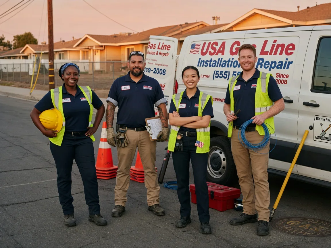 Gas Line Installation company in Quincy, OH